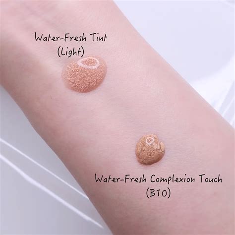 chanel les beiges water-fresh complexion touch swatches|Chanel water fresh tint reviews.